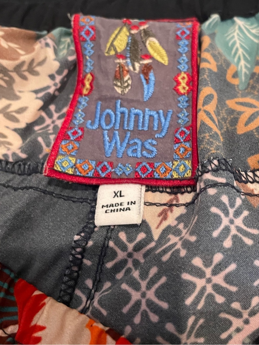 Johnny Was Delfino Kelly Women’s Silk Cargo Pants XL - Picture 4 of 8